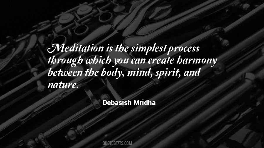 Meditation Nature Quotes #1701659