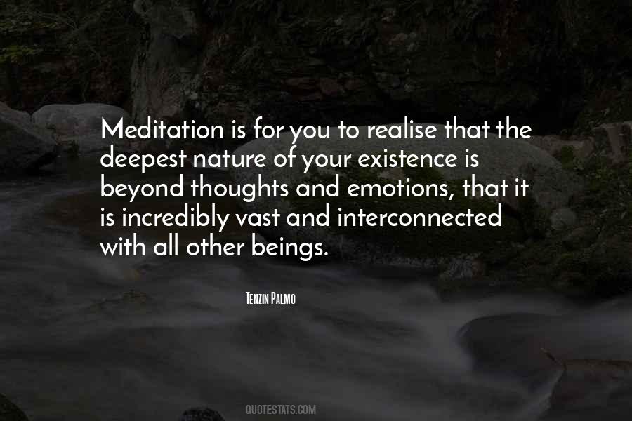 Meditation Nature Quotes #275019