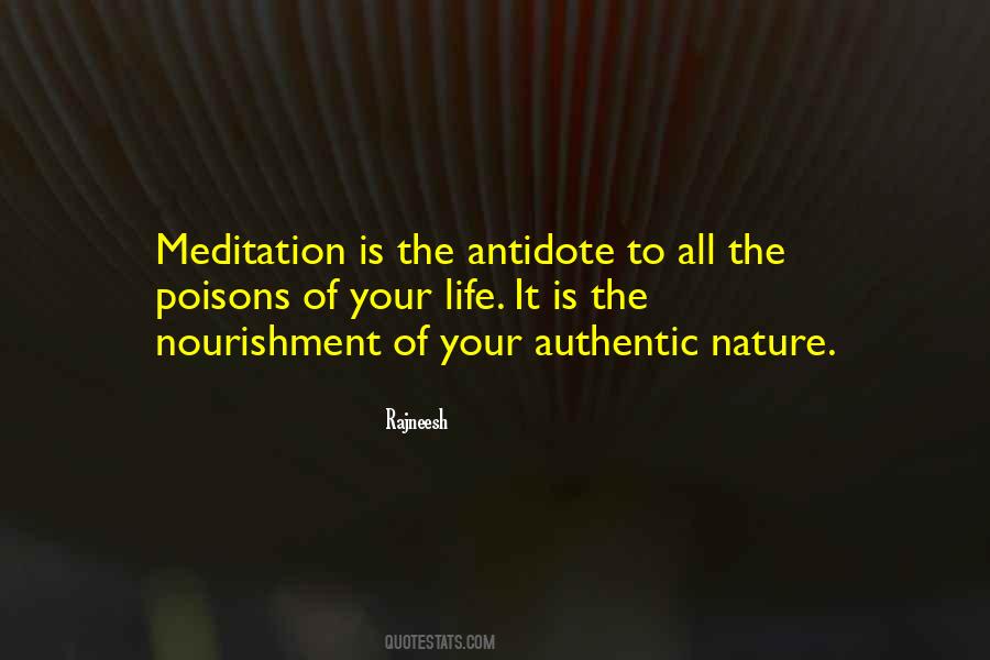 Meditation Nature Quotes #613200