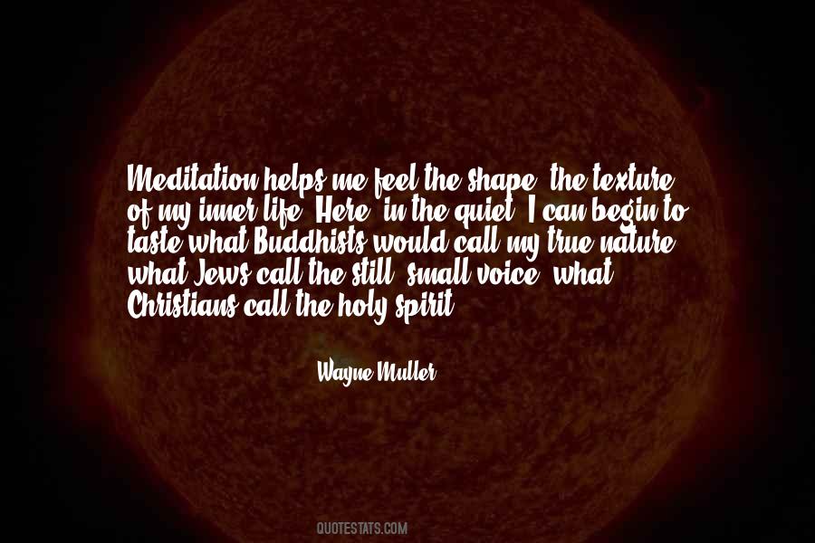 Meditation Nature Quotes #950267