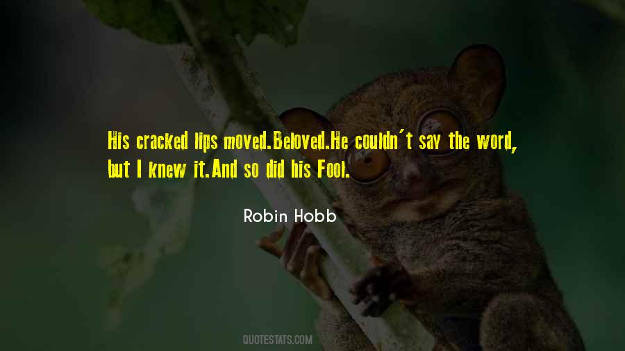 Cracked Lips Quotes #554092