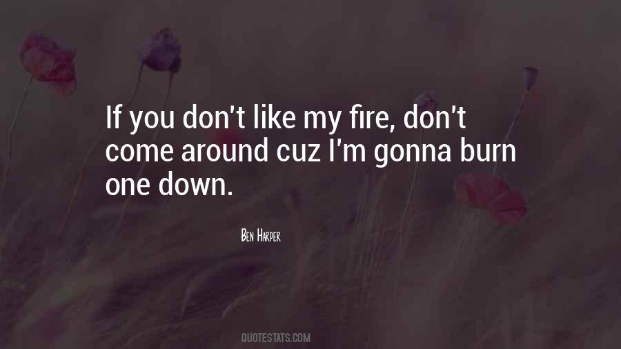 Burn Like Fire Quotes #275473