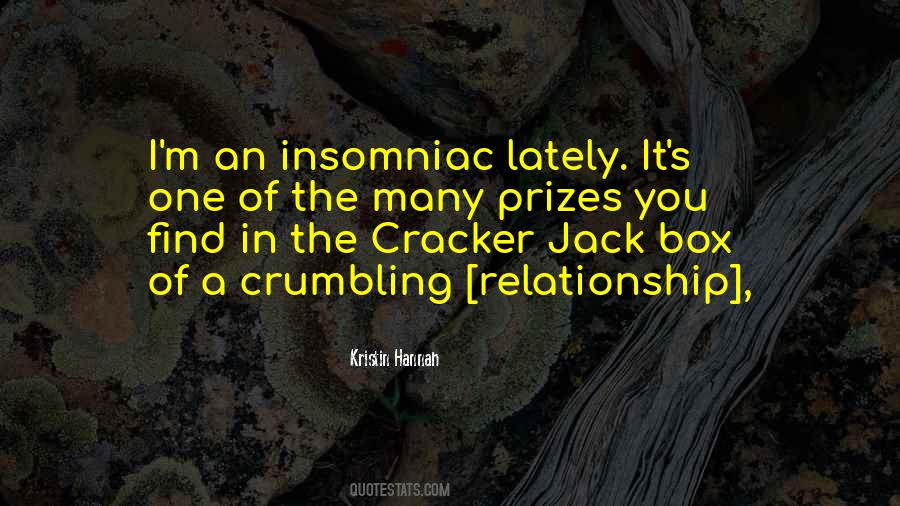 Cracker Jack Quotes #1824189