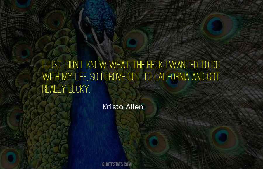 Quotes About Krista #158575