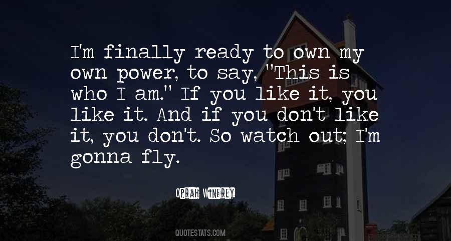 Gonna Fly Now Quotes #1515811