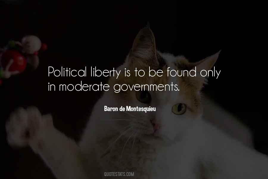 Moderate Political Quotes #1324515
