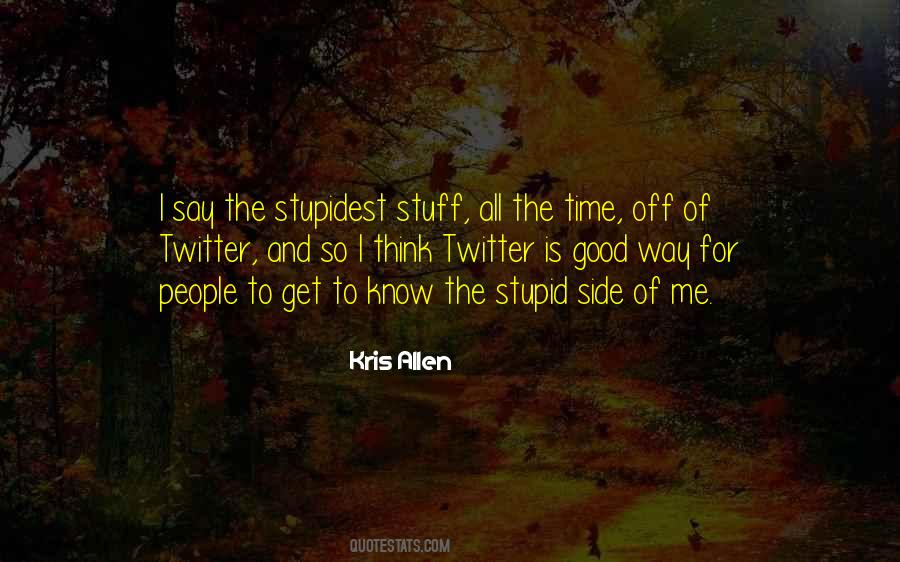 Quotes About Kris #146627