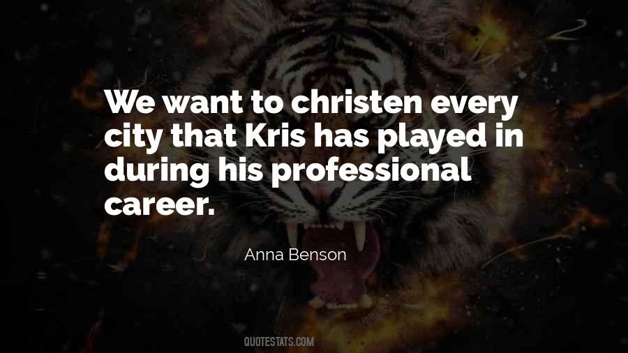 Quotes About Kris #399680