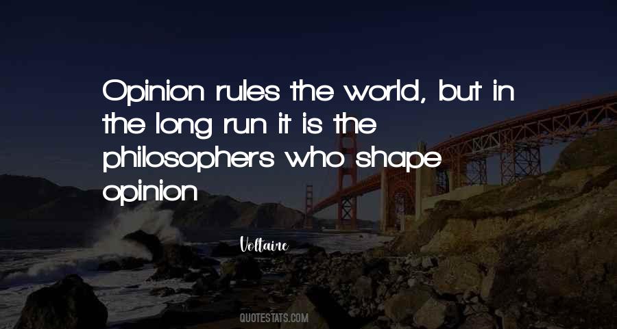 Shape The World Quotes #353129