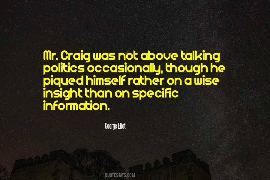 Craig Quotes #897914