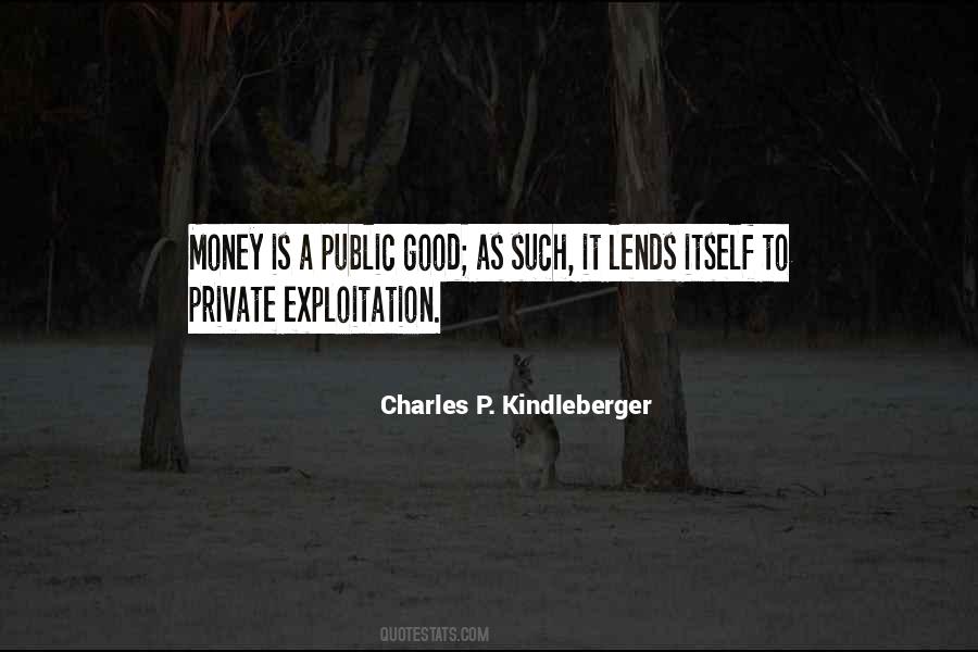 Kindleberger Charles Quotes #1538270