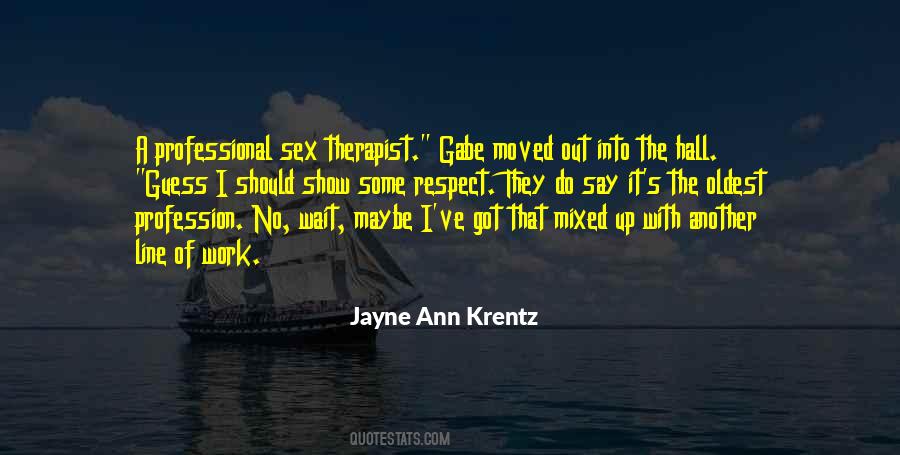 Quotes About Krentz #1226056