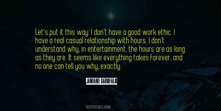 Work Long Hours Quotes #111837