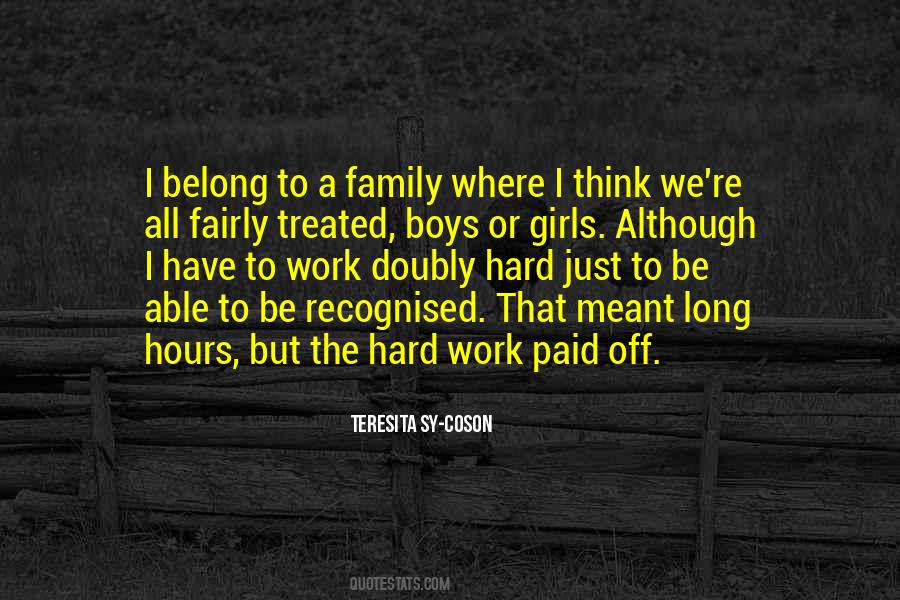 Work Long Hours Quotes #32225