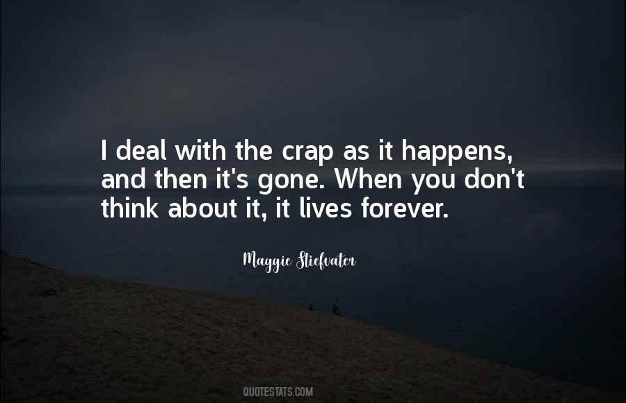 Crap Happens Quotes #1240802