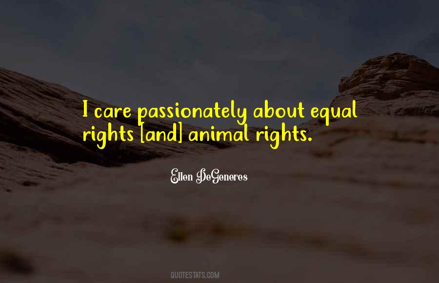 Animal Care Quotes #955402