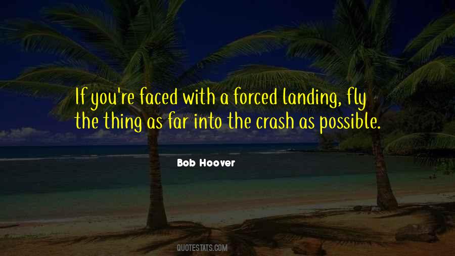 Crash Landing Quotes #718415