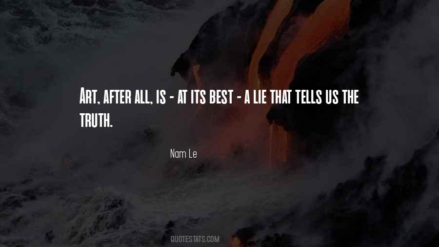 After Truth Quotes #124943