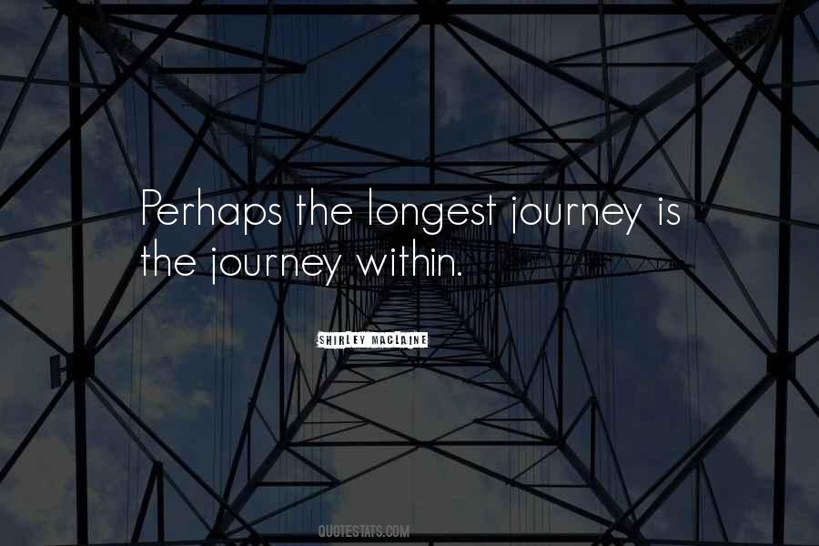 Journey Within Quotes #120855