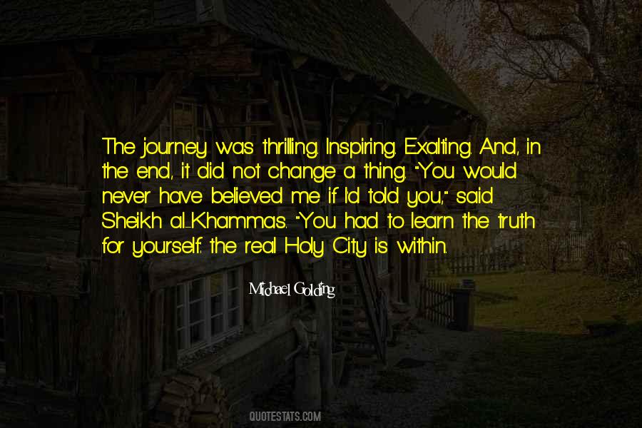 Journey Within Quotes #1295114