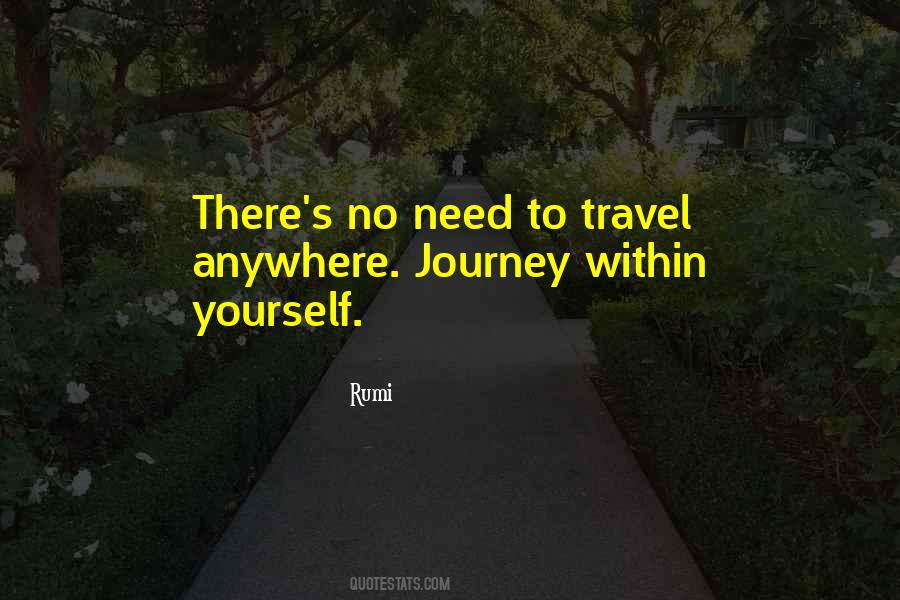 Journey Within Quotes #1415920