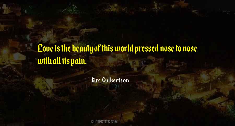 Pain Beauty Quotes #1826