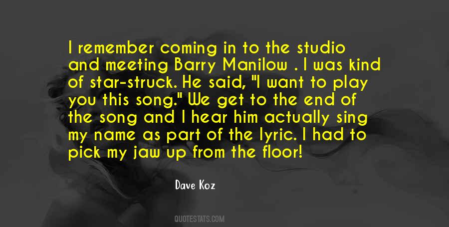 Quotes About Koz #1283069