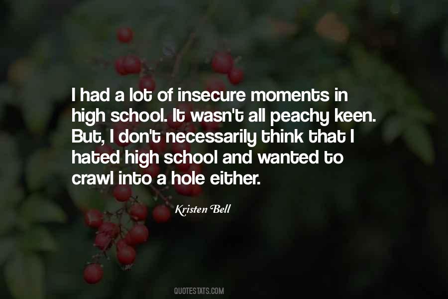 Crawl In A Hole Quotes #1618537