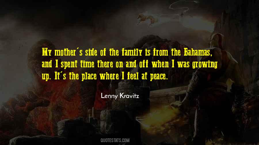 Kravitz Family Quotes #130154