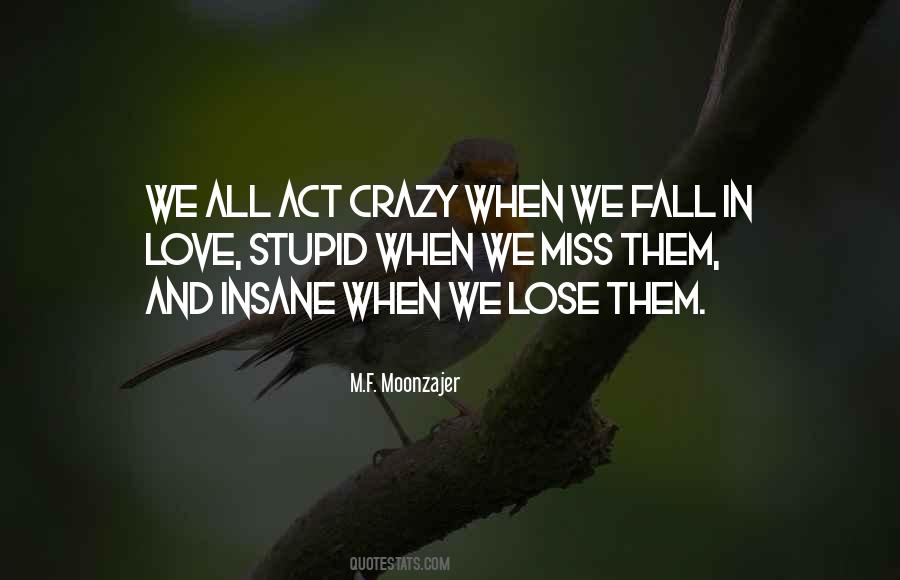 Crazy But Not Stupid Quotes #140614