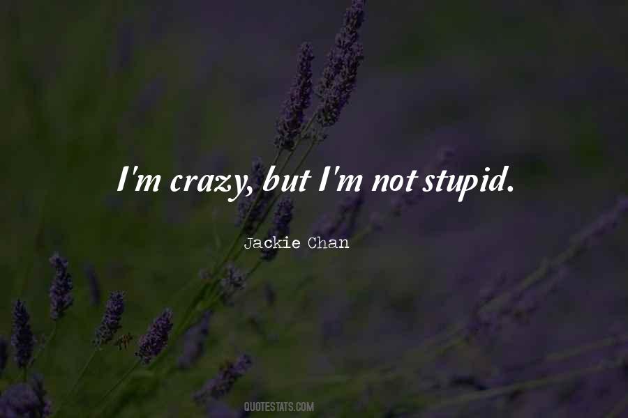 Crazy But Not Stupid Quotes #515750