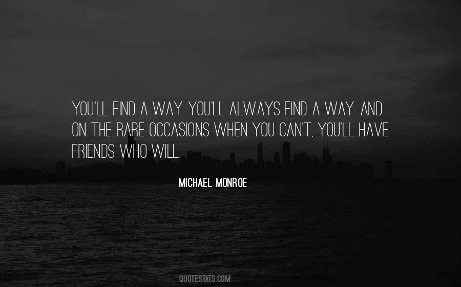 A Way Quotes #1846867
