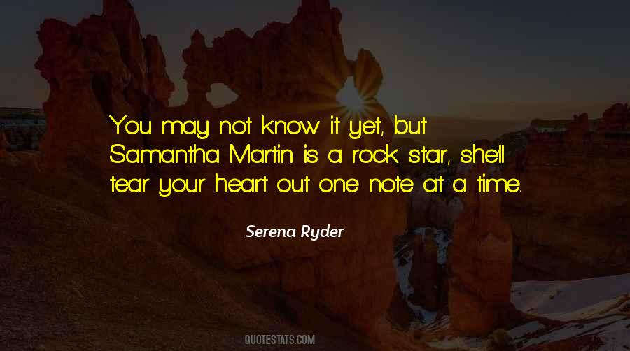 Know They Want To Tear Quotes #164067