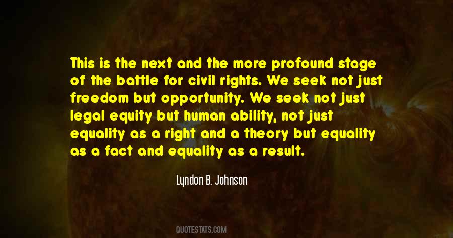 Human Equality Quotes #53028
