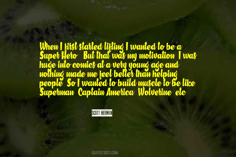 Super Hero Quotes #74376