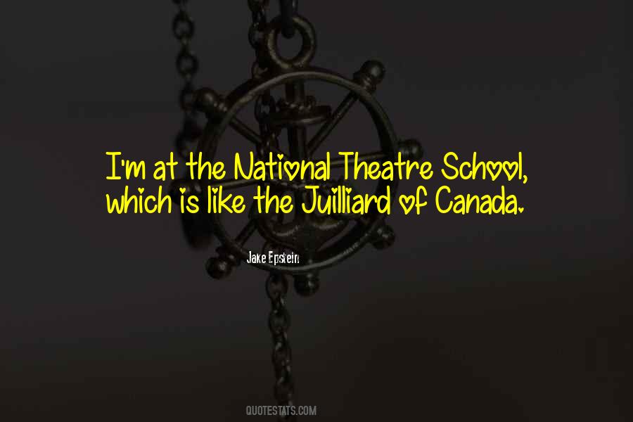 National Theatre Quotes #1270199