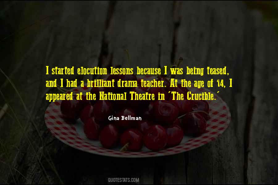 National Theatre Quotes #1515597