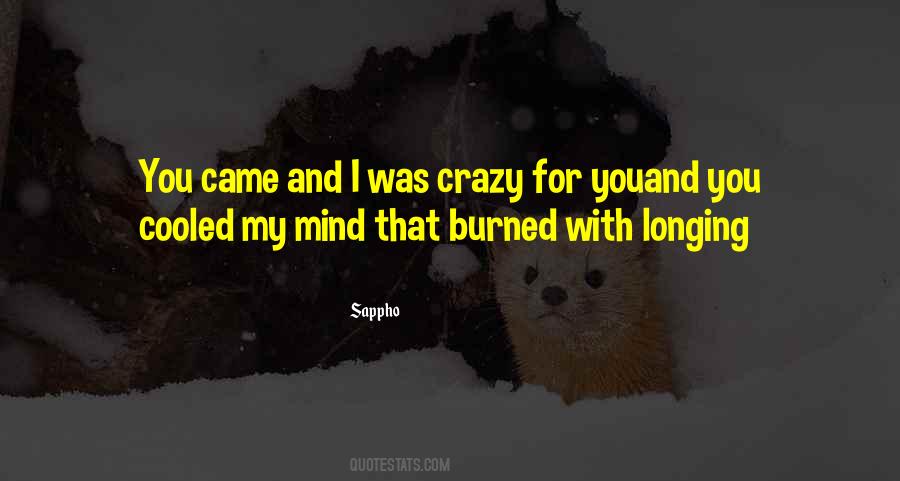 Crazy For You Quotes #650300