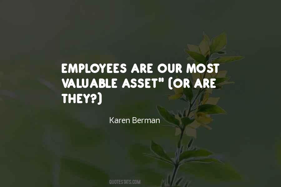 Valuable Asset Quotes #591964