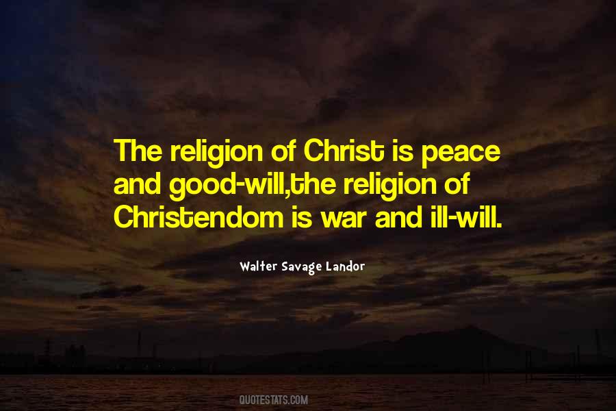 Quotes About The Peace Of Christ #1062949