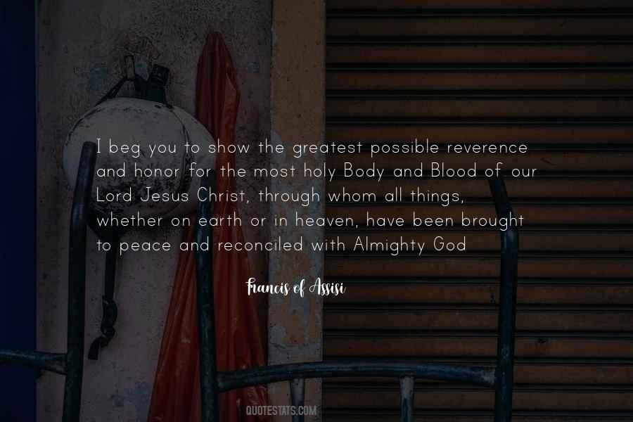 Quotes About The Peace Of Christ #1408548