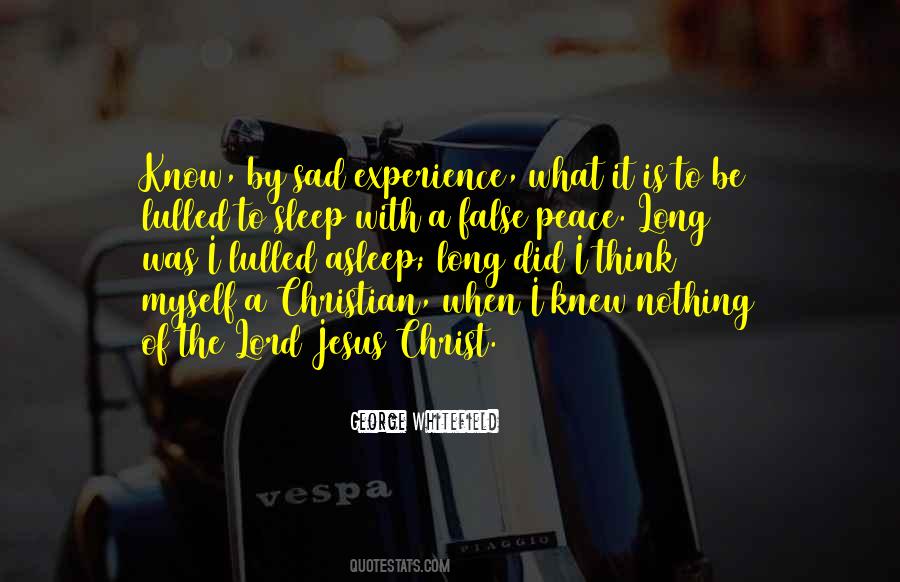 Quotes About The Peace Of Christ #1547107