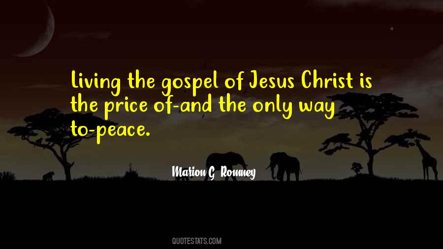 Quotes About The Peace Of Christ #1610147
