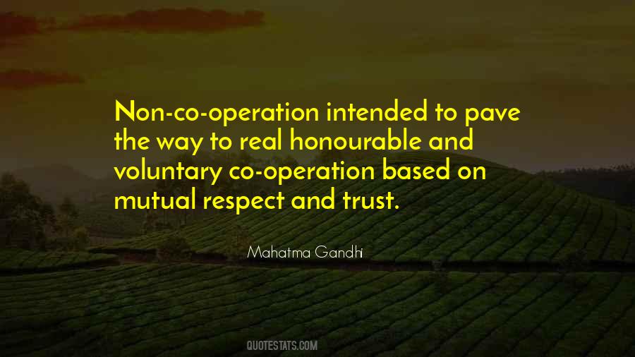 Trust Respect Quotes #1116471