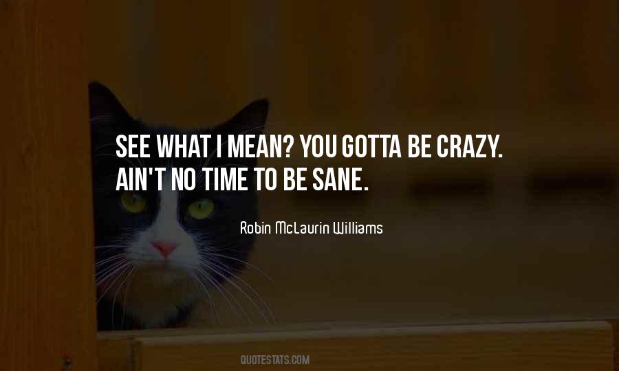 Crazy Mean Quotes #1089323