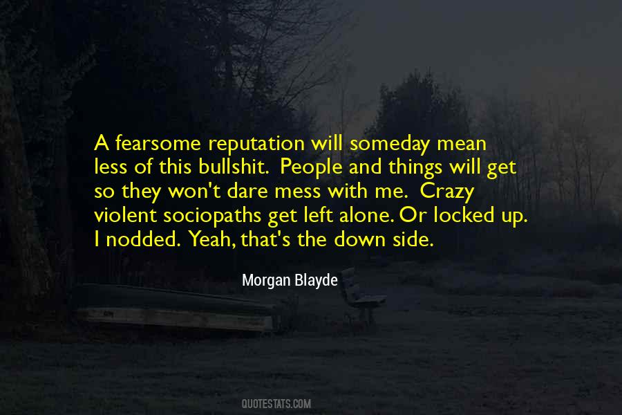 Crazy Mean Quotes #305062