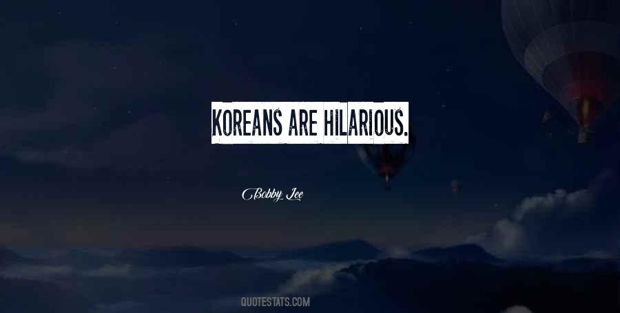Quotes About Koreans #1021163