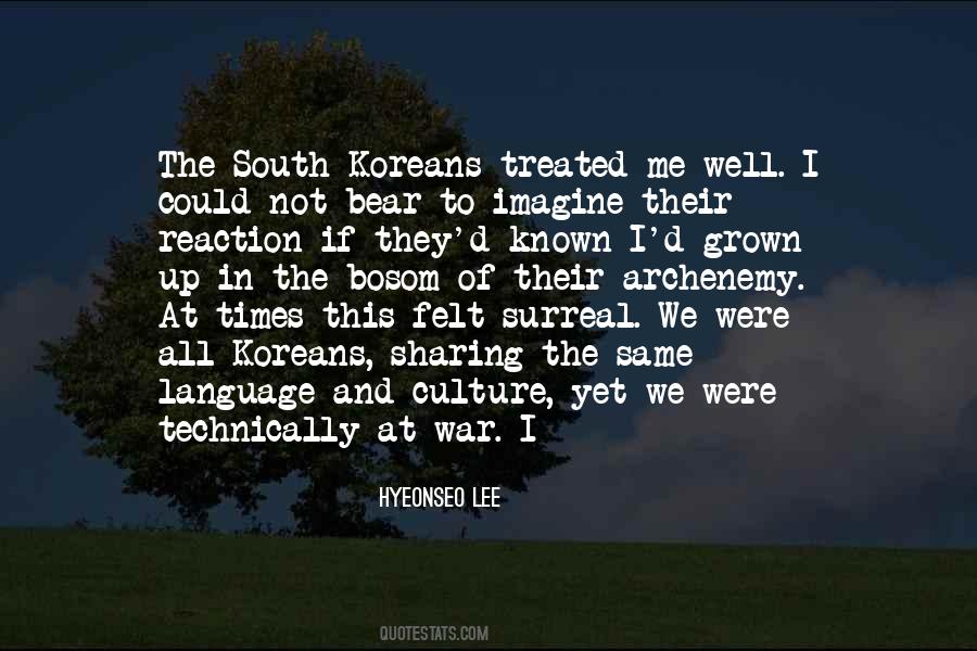 Quotes About Koreans #850501