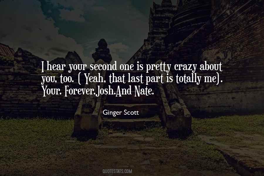 Crazy Thing About Love Quotes #1854153