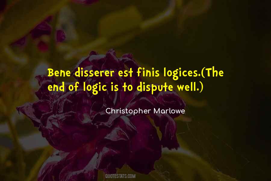 C Marlowe Quotes #126207